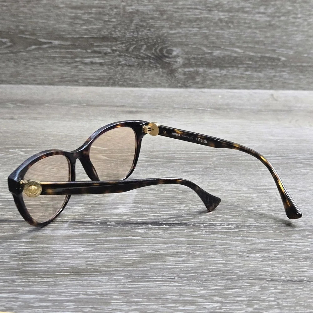 Versace VE 3330 Tortoiseshell Cat Eyewear Frame ONLY BV7336286 55-19 145 Italy